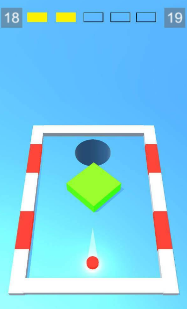 圆盘进洞3D