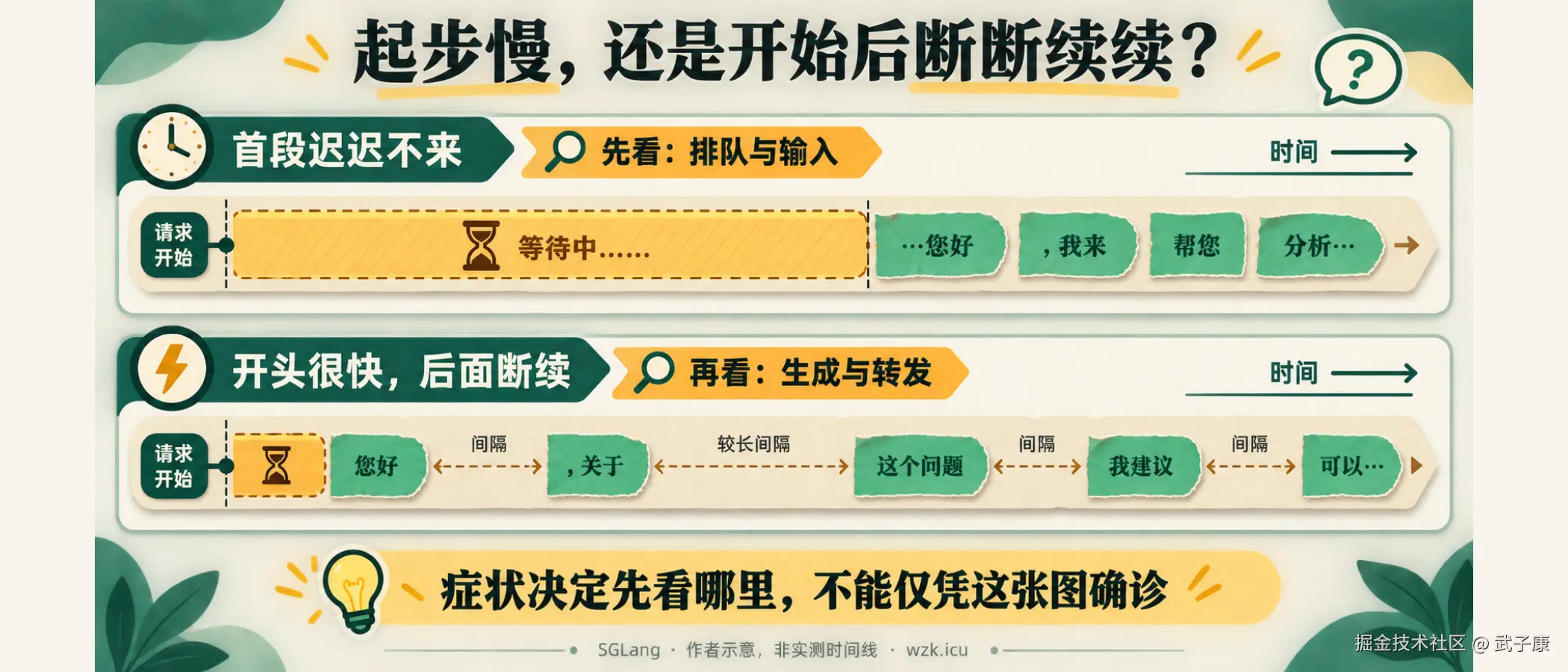 SGLang 响应为何变慢？逐段定位时间消耗