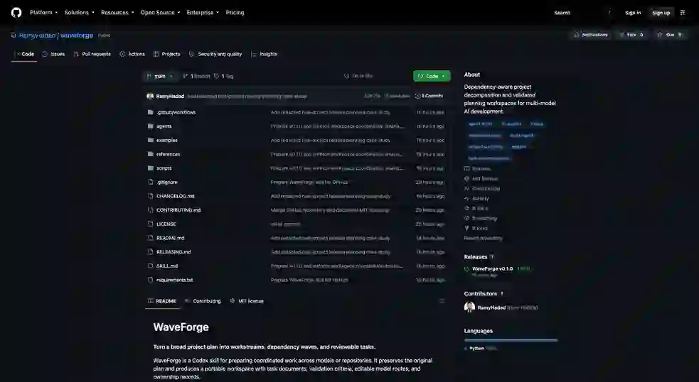 waveforge：AI Agent 工具实践指南