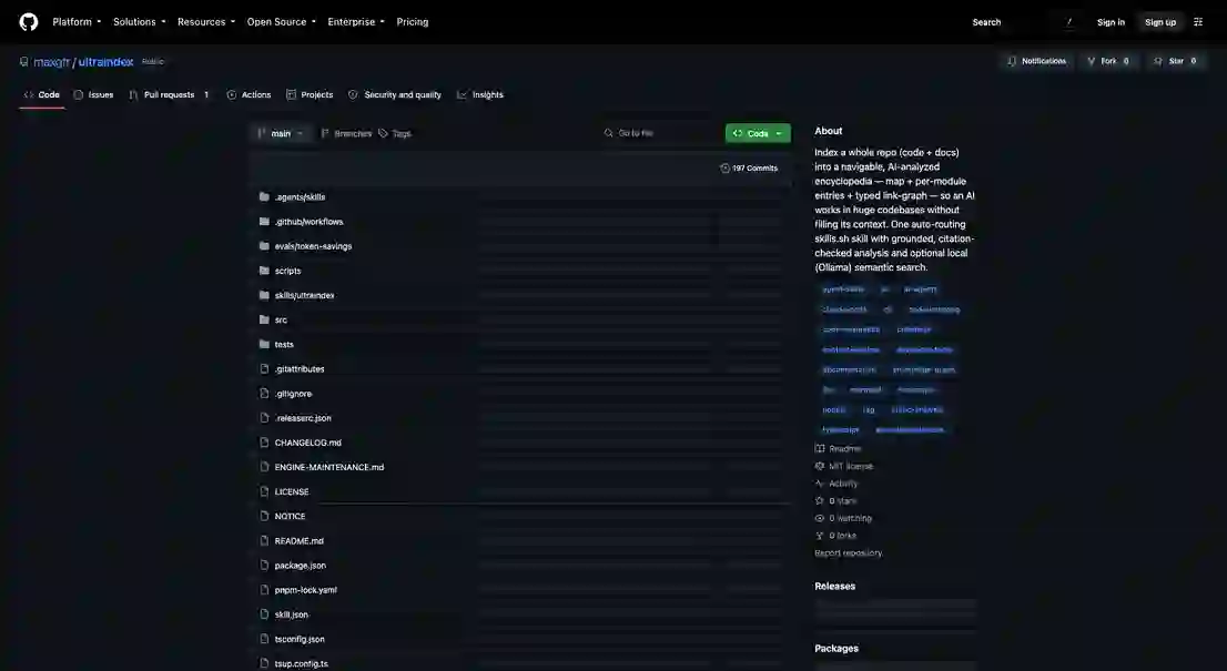 ultraindex：AI Agent 工具实践指南