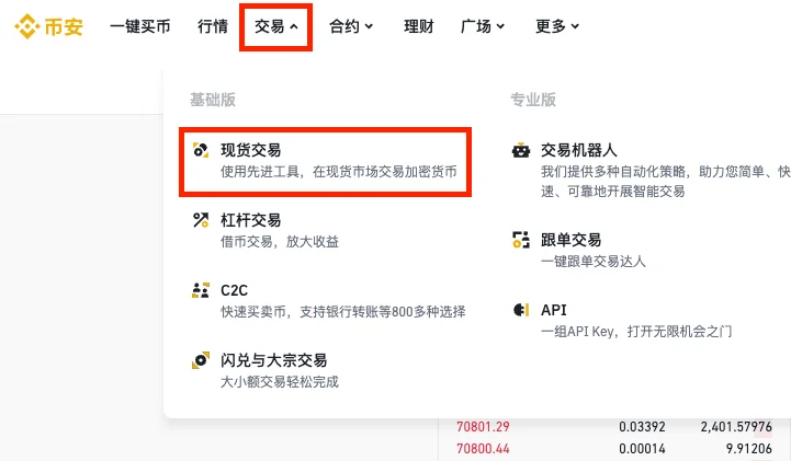 币安现货止盈止损单怎么运行？触发价与限价成交条件说明