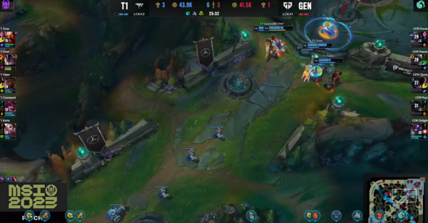 《LOL》MSI 韩国内战T1战胜GEN 鏖战五场艰难取胜