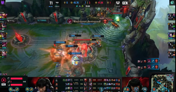 《LOL》MSI 韩国内战T1战胜GEN 鏖战五场艰难取胜