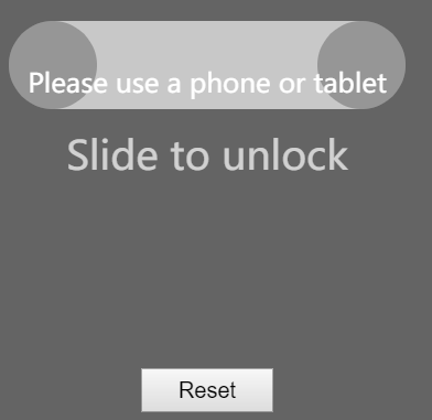 《slidetounlock》网址链接分享
