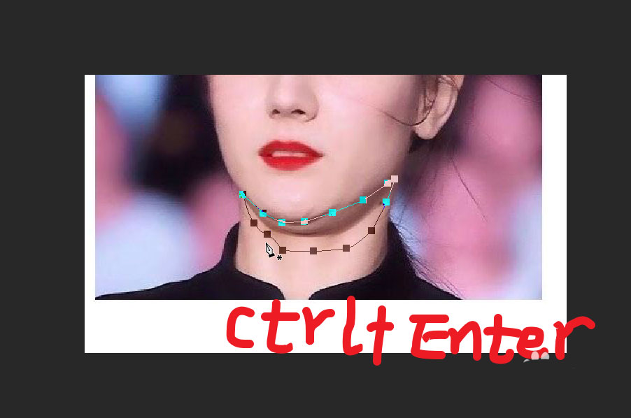 ps双下巴怎么快速消除? ps照片精修去双下巴的技巧