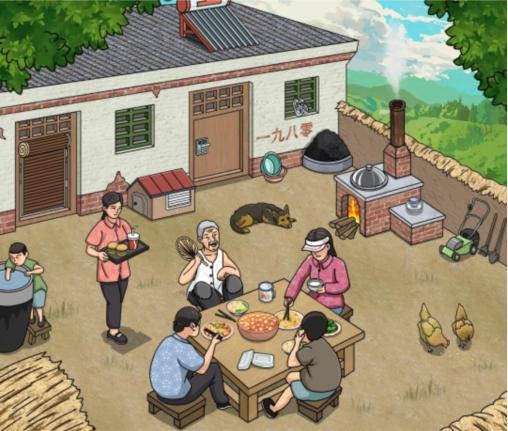 《文字玩出花》怀旧午餐怎么过