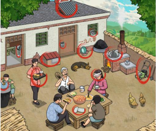 《文字玩出花》怀旧午餐怎么过