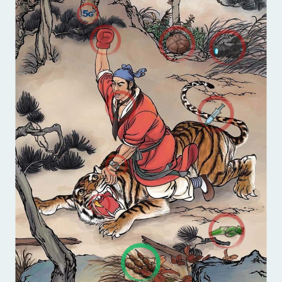《文字找茬大师》武松打虎攻略