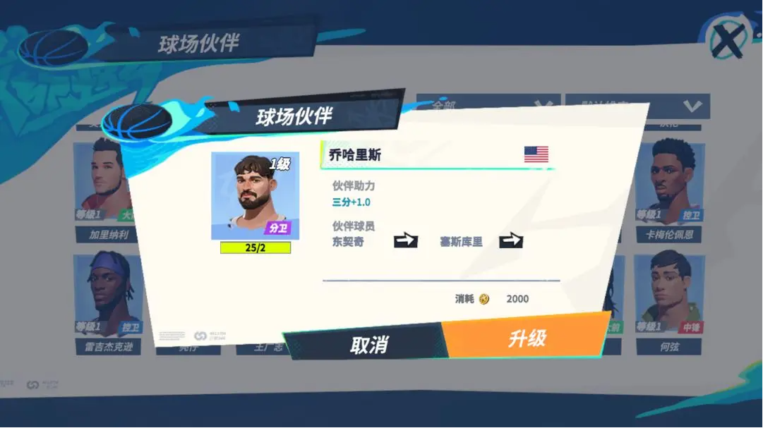 全明星街球派对东契奇队友搭配一览