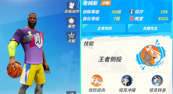 全明星街球派对球员强度排行榜