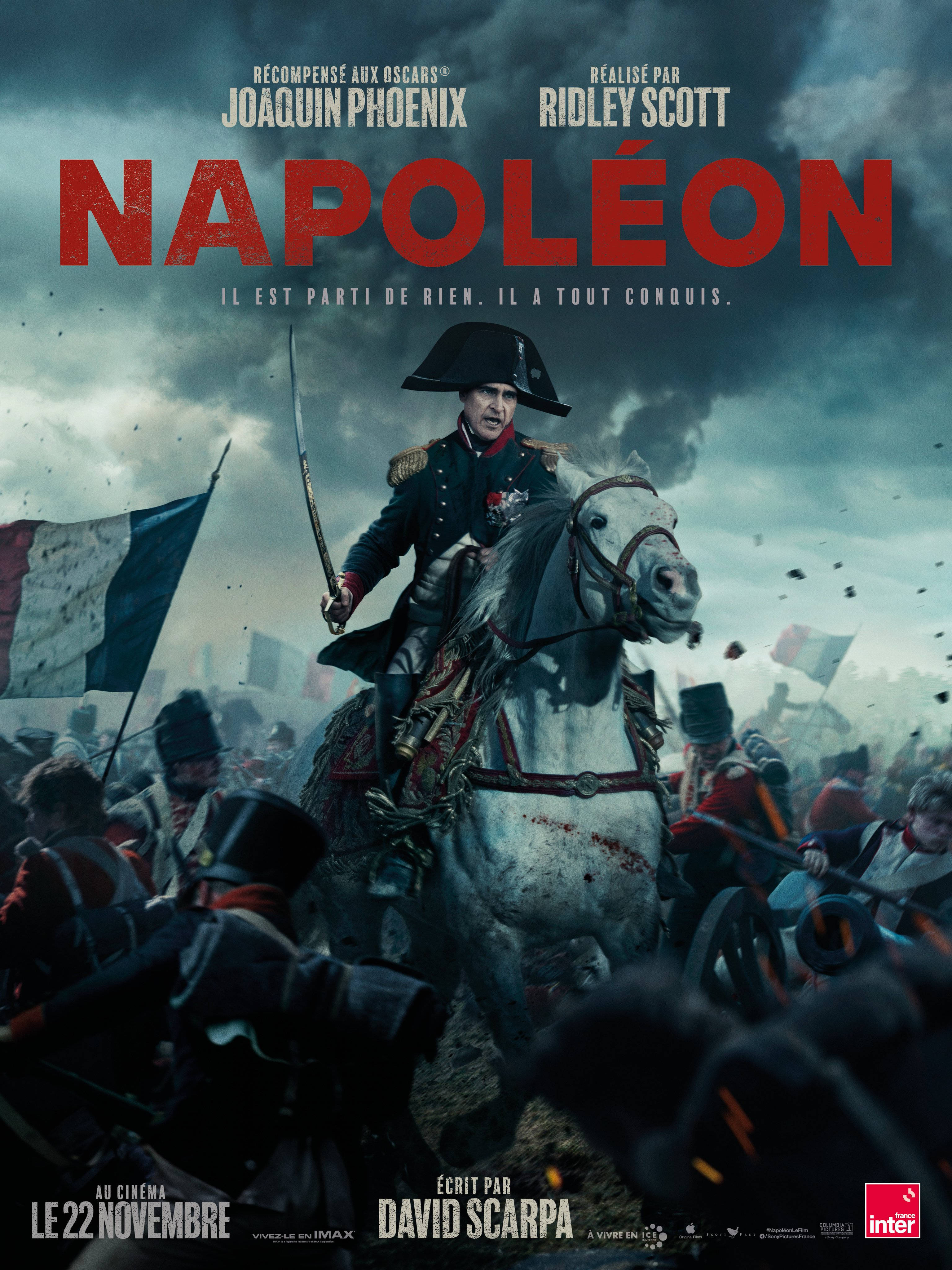 电影《拿破仑》发布法国正式海报