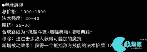 英雄联盟s14新装备改动及介绍大全