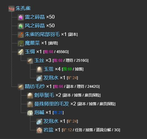 《最终幻想14：水晶世界》朱孔雀宠物获得方法