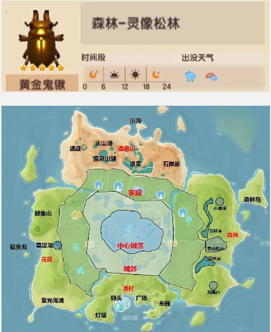 黄金鬼楸捕捉技巧