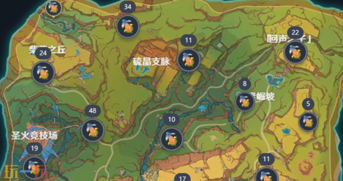 原神颗粒果在哪 颗粒果采集攻略
