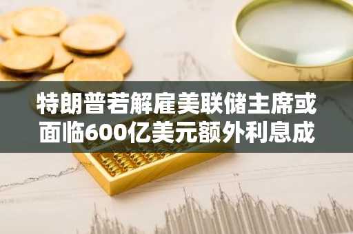 特朗普若解雇美联储主席或面临600亿美元额外利息成本-第1张图片