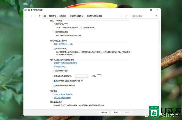 windows11动画效果怎么关闭 win11关闭特效和动画的步骤