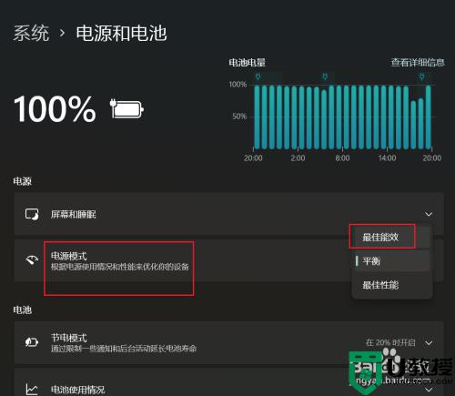 win11最佳电源效率怎么设置 win11电源最佳能效的设置步骤