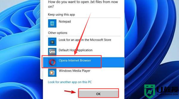 win11怎样更改默认打开方式 win11系统更改默认打开方式的步骤