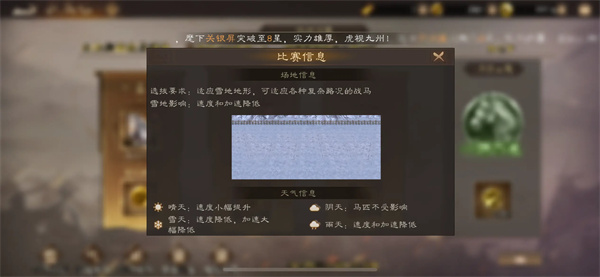 新三国志曹操传雪地战马选择推荐