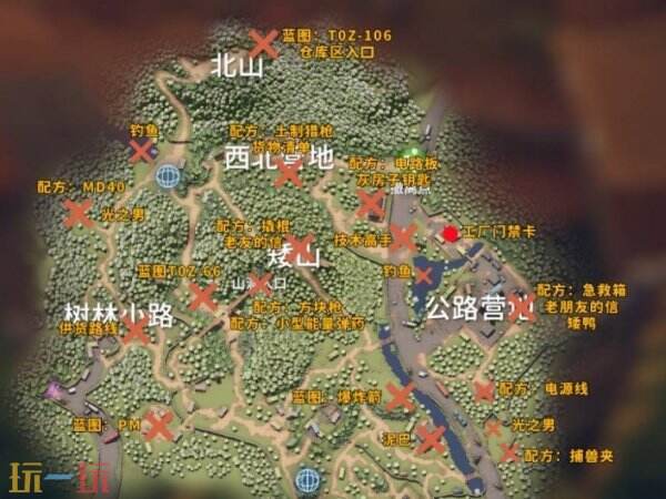 逃离鸭科夫全收集地图一览 蓝图、收集品位置一览