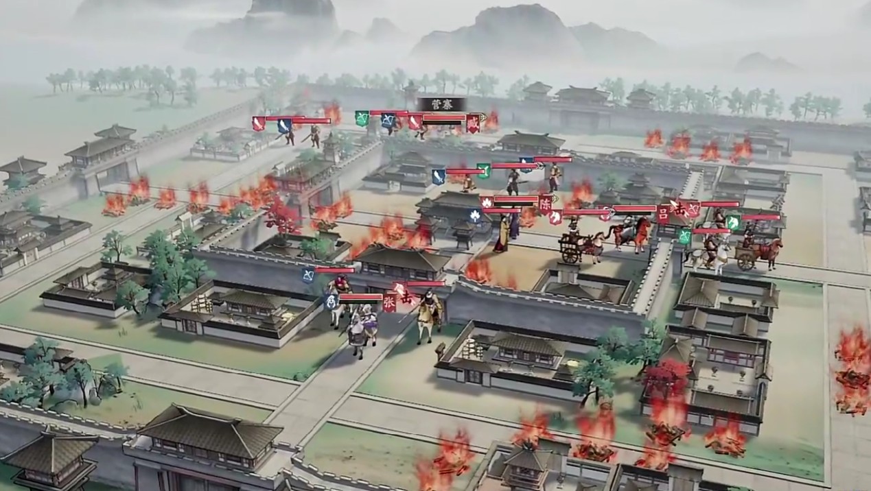 三国望神州四面围城过关攻略1