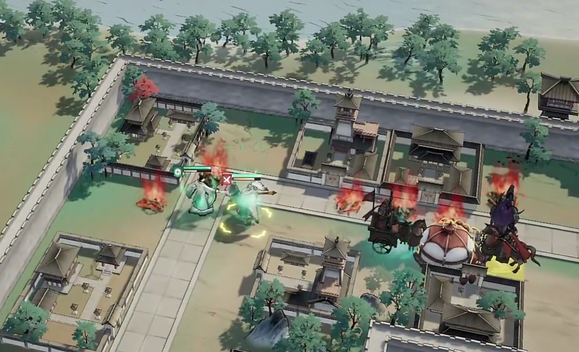 三国望神州四面围城过关攻略4