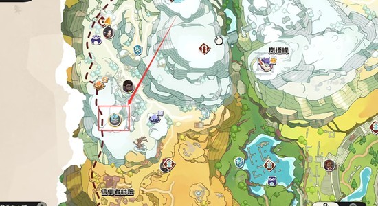 洛克王国世界冬羽雀在哪1