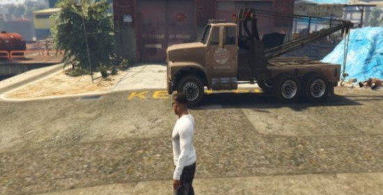 gta5吊车怎么放下钩子