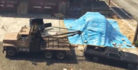 gta5吊车怎么放下钩子