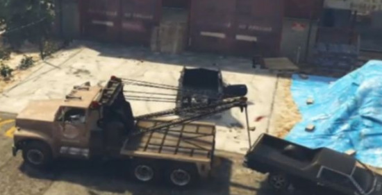 gta5吊车怎么放下钩子