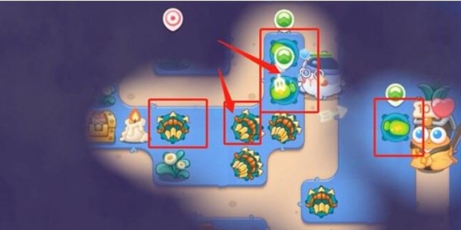 保卫萝卜2 134关攻略