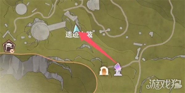 无限暖暖敲下纪念之章遗迹山坡盖章点在哪2