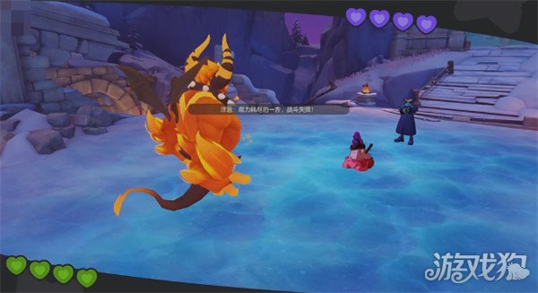 洛克王国世界雪灵守护地怎么打3