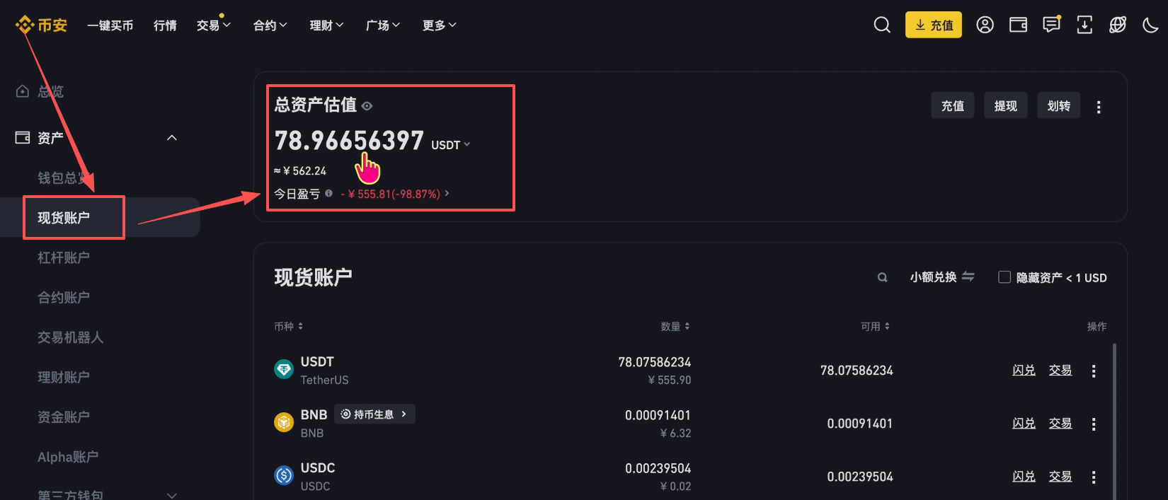如何划转USDT?_图3