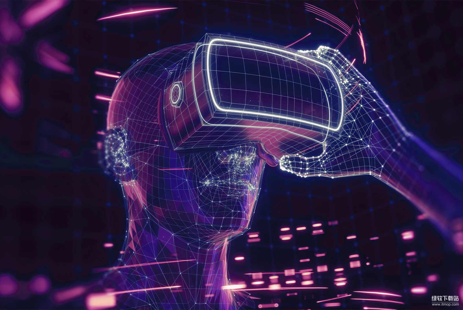 元宇宙技术架构图示