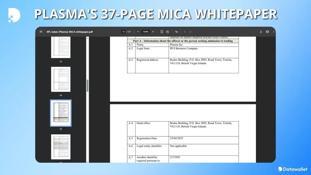 Plasma Chain(XPL)币详细介绍