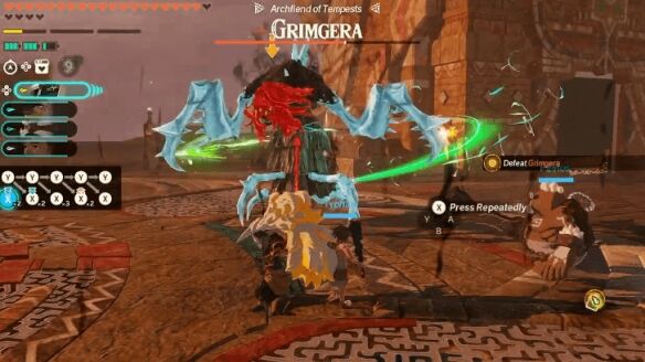 塞尔达无双封印战记魔人再临boss战打法教学 魔人再临boss怎么打