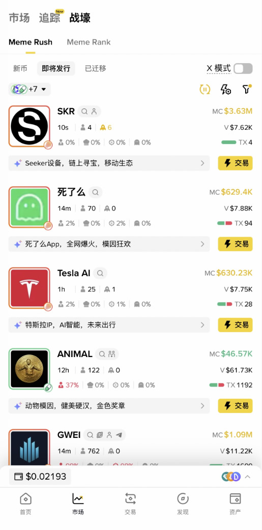 币安MemeRush是什么？怎么玩？币安MemeRush购买代币交易教程