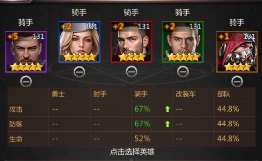 《破晓的曙光》兵种选择及配阵英雄攻略