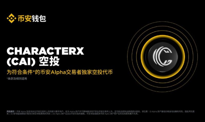 CharacterX(CAI)币活动