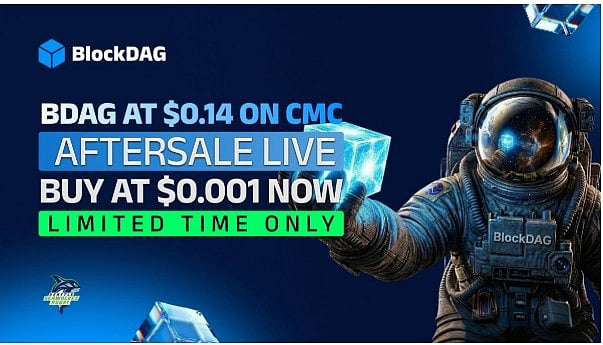 还剩24小时：BlockDAG预售价格0.001美元引发抢购热潮，潜力高达140倍！TRON反弹，DOGE保持强势