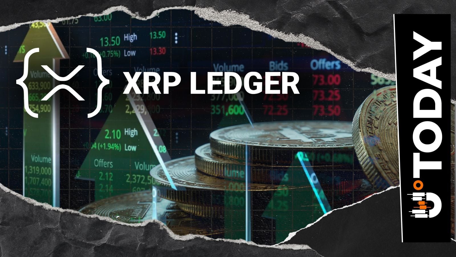 XRP账本交易量一年内激增300%：报告显示