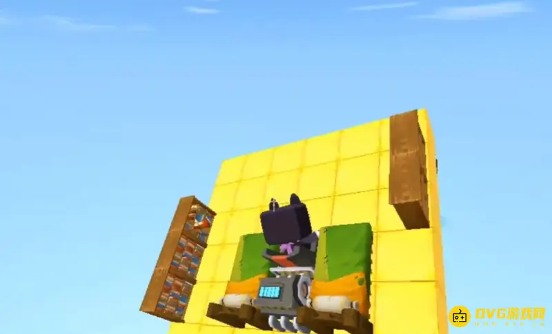 《迷你世界》飞行房子教程