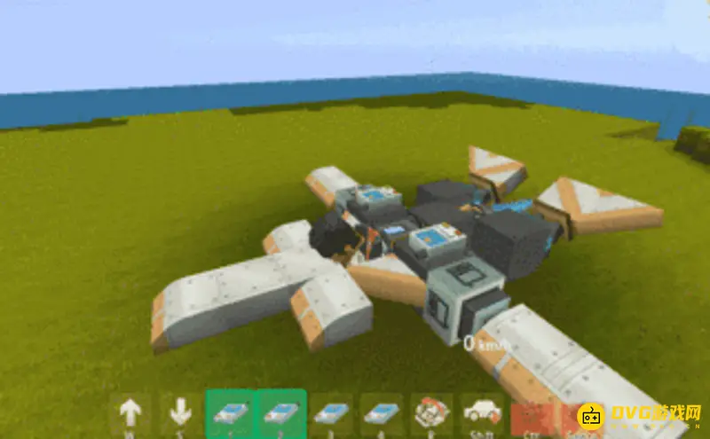 《迷你世界》飞机制作教程