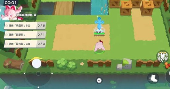 《饼干人联盟》草莓麻薯饼干技能介绍