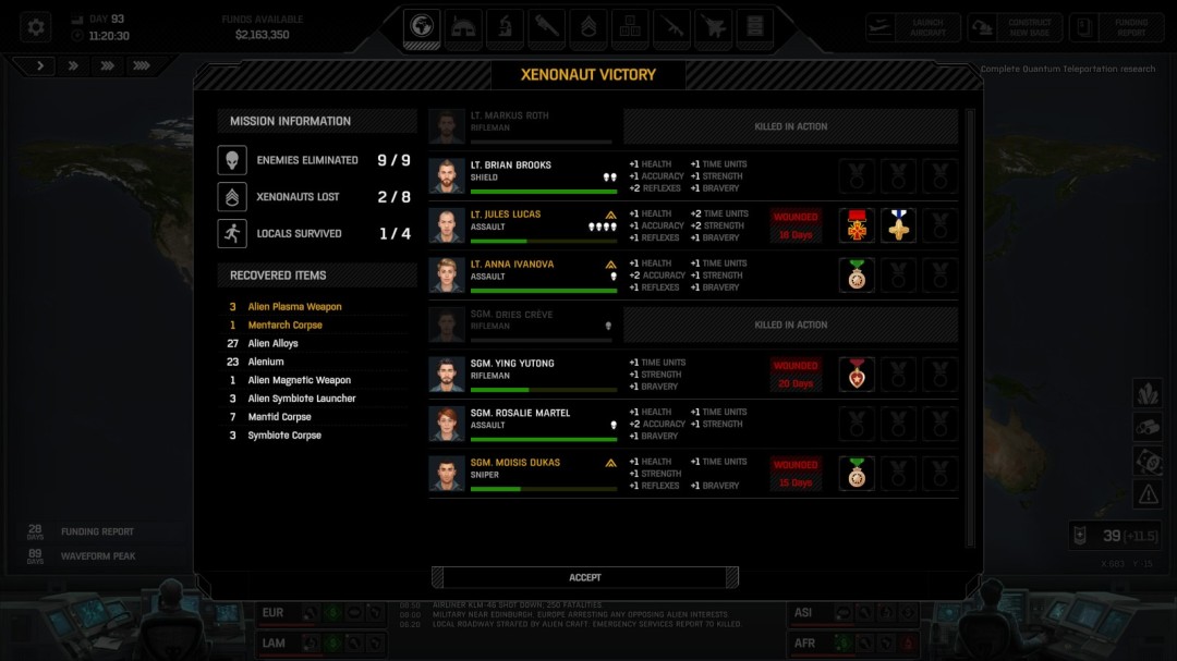 《异种航员2》战术任务成功机制介绍