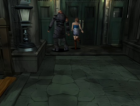 《生化危机3：重制版》警察局庭院介绍