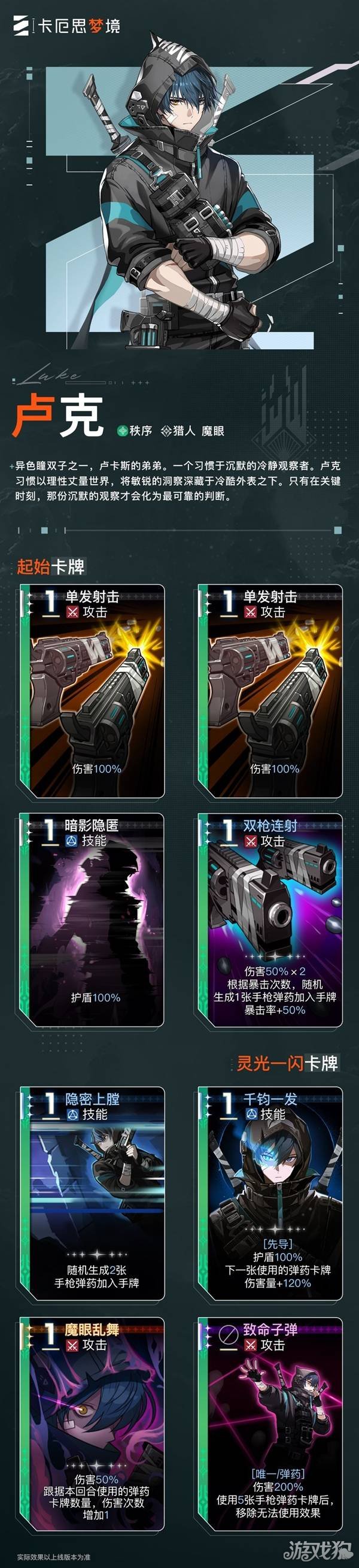 卡厄思梦境卢克卡牌技能介绍-1