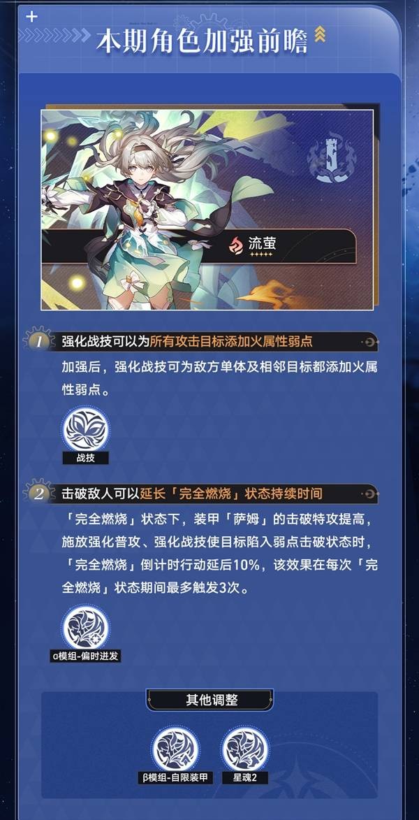 崩坏星穹铁道4.2加强角色详情汇总